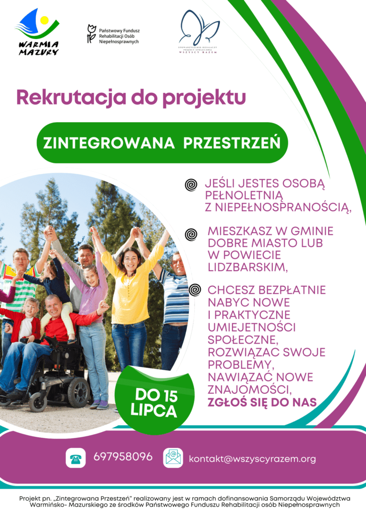 Informacja o rekrutacji do projektu 